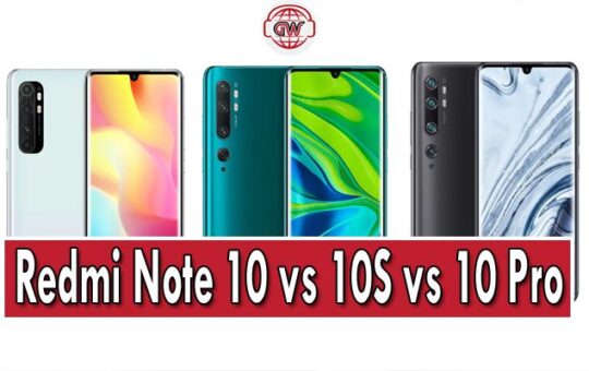 Redmi Note 10 vs Redmi Note 10s vs Redmi Note 10 pro